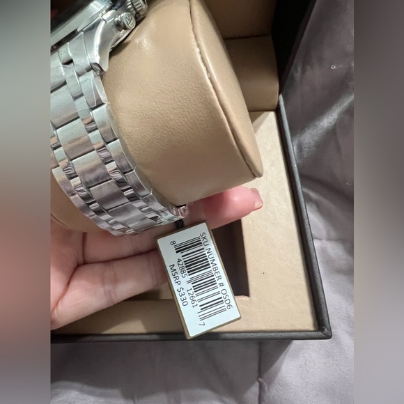 Orvin Emerald Steel Watch Model #OSD6 NWT - Picture 5 of 9